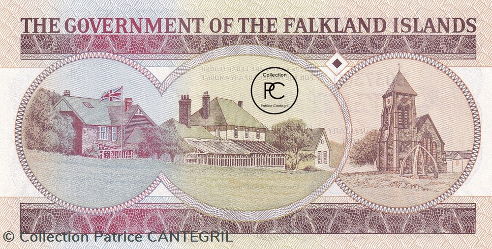 2011 Pick19 20 £ - Livre des Îles Falkland Unc billets amerique du sud 2011 pick19 20 livre des iles falkland unc