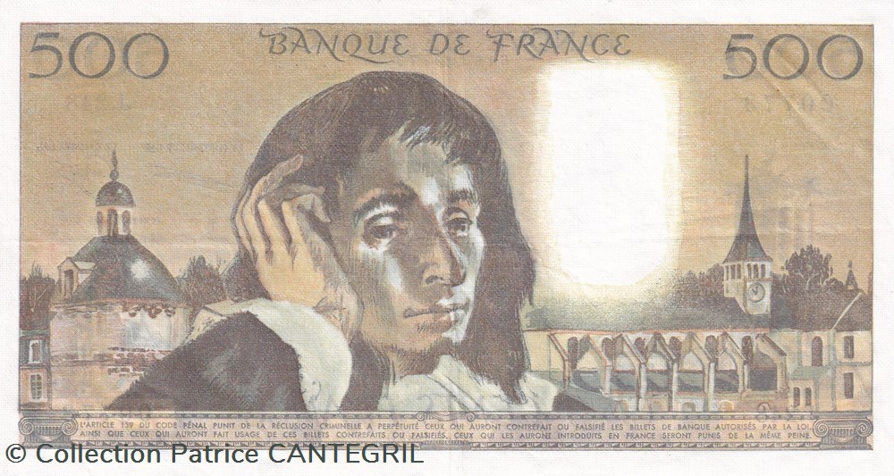 500 Francs Pascal 8.1.1987 J.248 Neuf billets europe france 500 francs pascal 8 1 1987 j 248 neuf