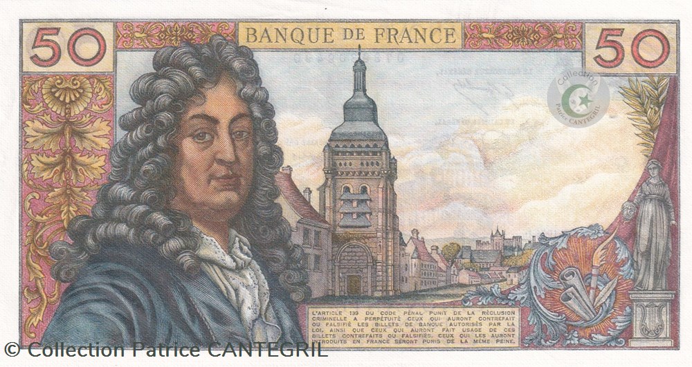 1976 Pick 148f 50 Francs Racine Banque de France Unc billets europe 1976 pick 148f 50 francs racine banque de france unc