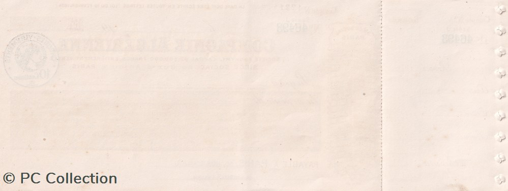 billets afrique cheque compagnie algerienne 3