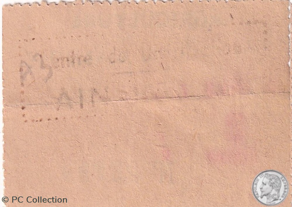 billets afrique algerie rare bon agriculture 2 litres huile moteur 1944
