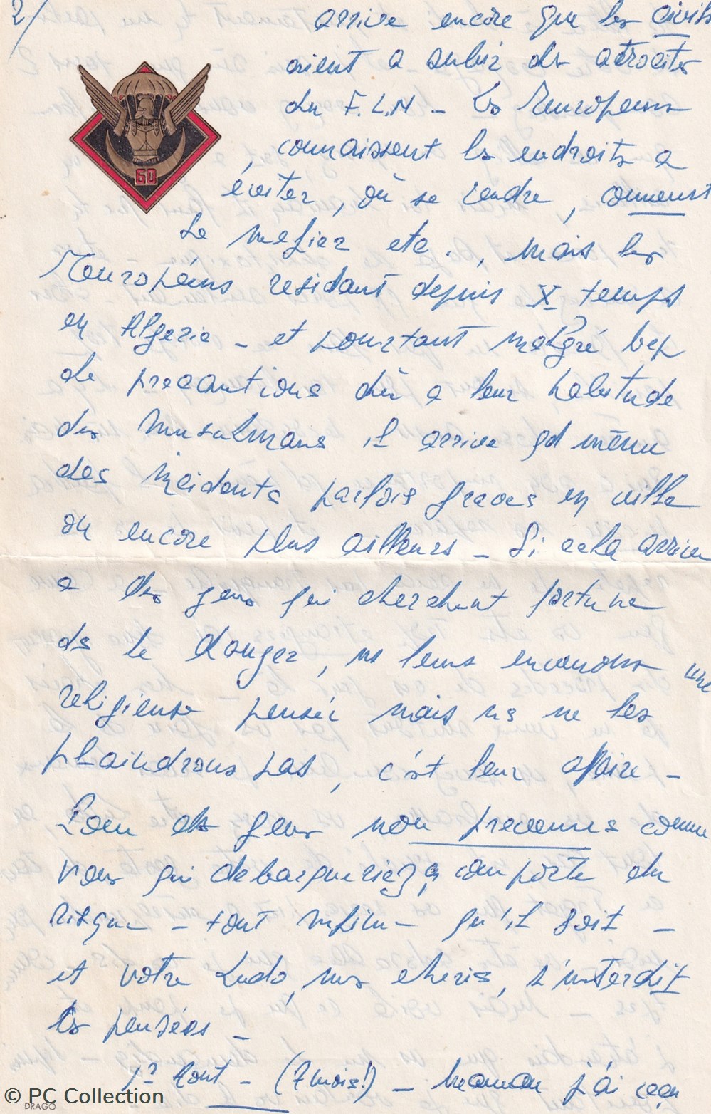 Lettres 31-7-1958 Archives Para Pauselli Partie 1 3 documents anciens lettres 31 7 1958 archives para pauselli partie 1