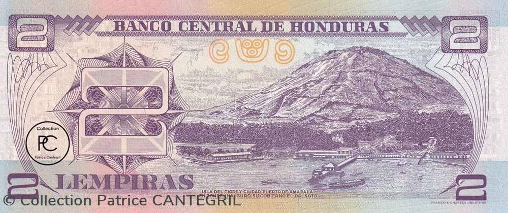 2004 Pick80Ae 2 L - Lempira hondurien Unc billets amerique centrale et caraibes honduras 2004 pick80ae 2 l lempira hondurien unc
