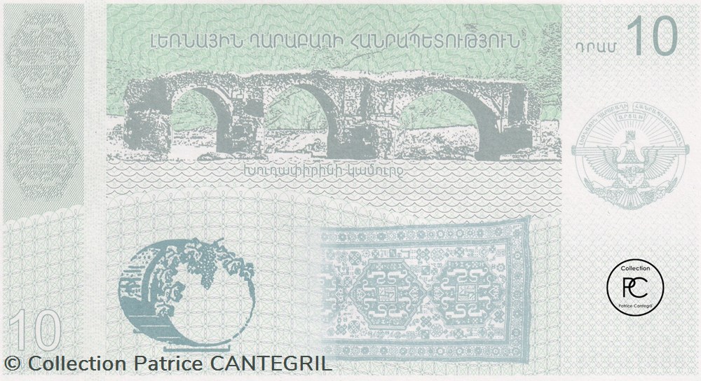 billets asie 2004 pick902a 10 dram armenien unc