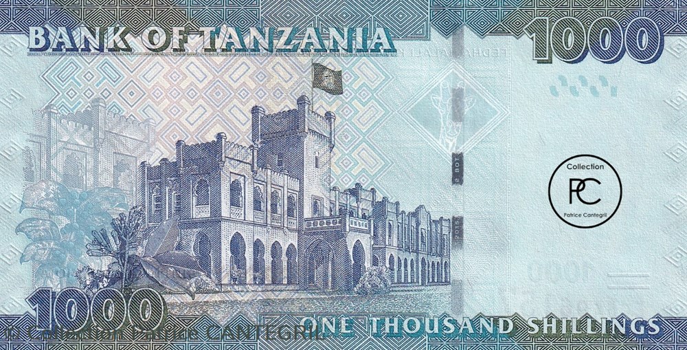 2015 Pick41b 1 000 TSh - Shilling tanzanien Unc billets afrique 2015 pick41b 1 000 tsh shilling tanzanien unc