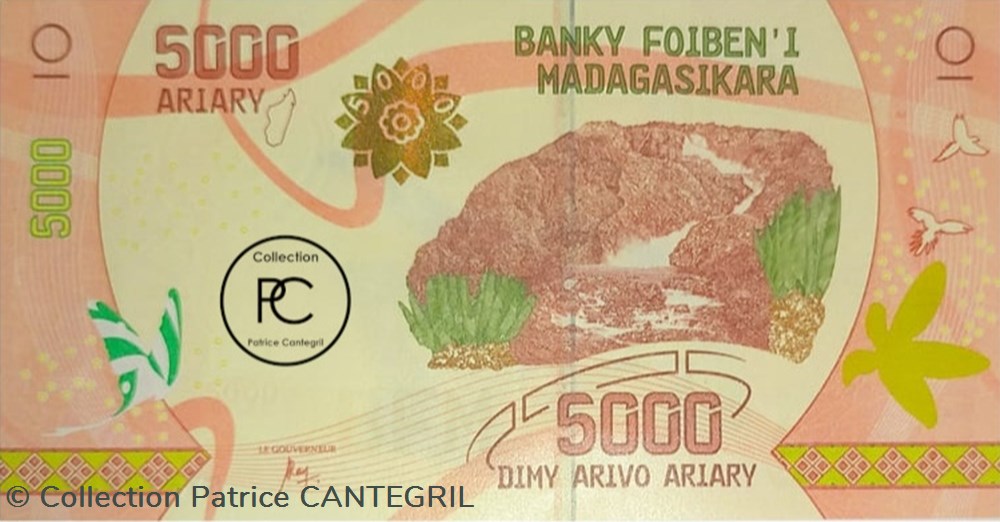 2017 Pick102a 5 000 Ar - Ariary malgache Unc billets afrique madagascar 2017 pick102a 5 000 ar ariary malgache unc