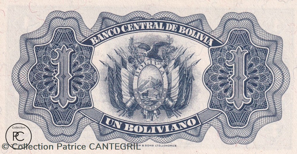 billets amerique du sud 1928 pick128a 8 1 bs boliviano bolivien sup