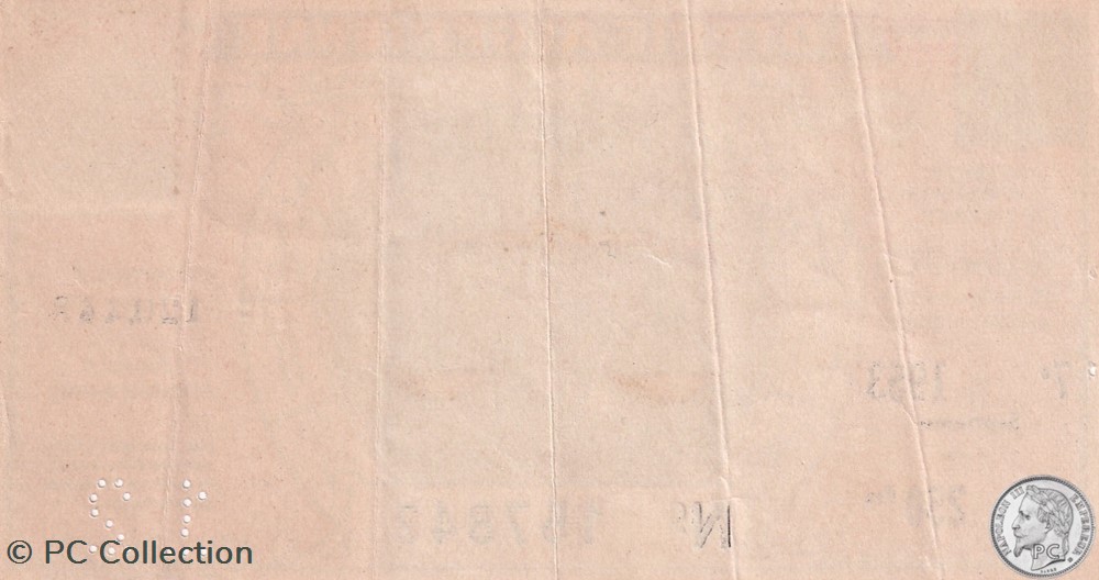 Loterie Algérienne 1/4 7eme Tranche 1953 billets afrique loterie algerienne 1 4 7eme tranche 1953