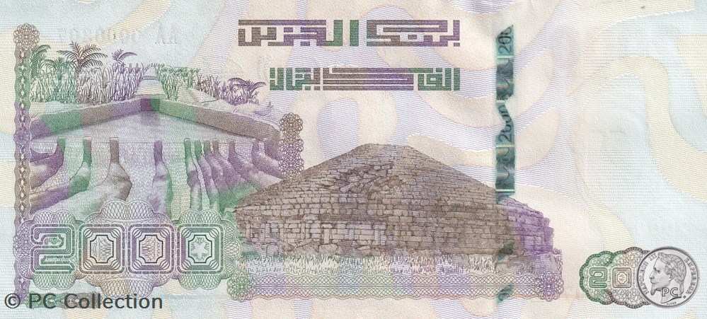 2020 Pick147-1 N° 307 2 000 د.ج - Dinar algérien Très Rare Unc (3) billets afrique 2020 pick147 1 n 307 2 000 dinar algerien tres rare unc 3