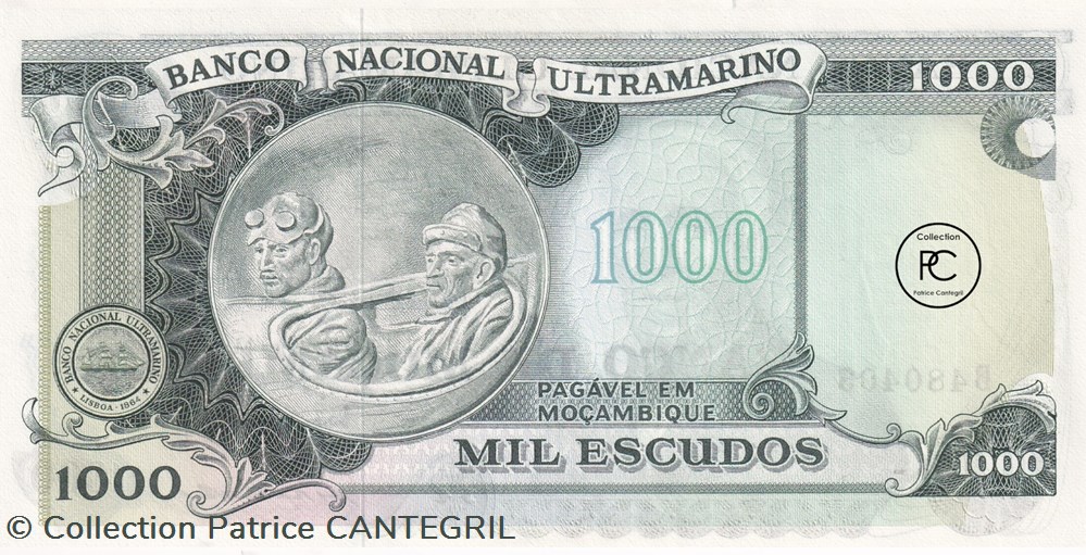 1976 Pick119a 1 000 Escudo mozambicains Unc billets afrique mozambique 1976 pick119a 1 000 escudo mozambicains unc