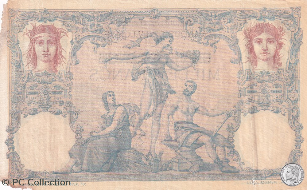 1942 Pick31 876 1 000 F - Franc tunisien état B+ billets afrique algerie 1942 pick31 876 1 000 f franc tunisien etat b