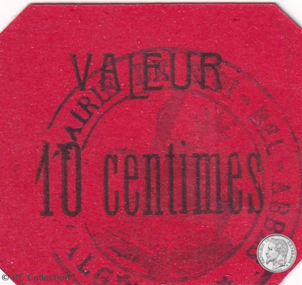 Sidi-Bel-Abbès 8a 0,10 franc - 1916 billets afrique algerie sidi bel abbes 8a 0 10 franc 1916