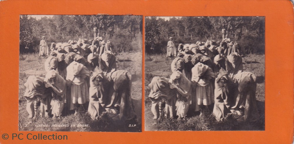 3-Algérie indigènes en prières documents anciens chromos images 3 algerie indigenes en prieres