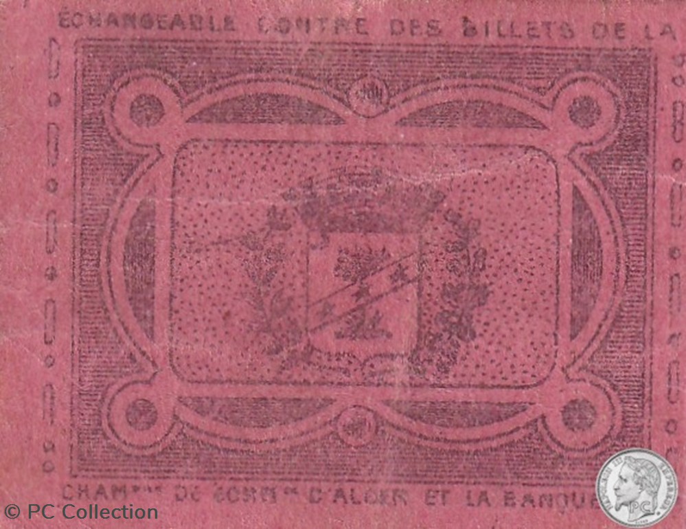 billets afrique algerie berrouaghia 02 ticket carton rose 0 10 cts