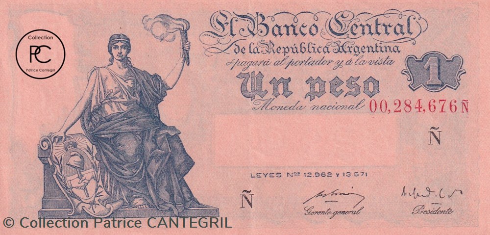 1951 Pick262 1 m$n - Monnaie nationale de poids argentin Unc billets amerique du sud argentine 1951 pick262 1 m n monnaie nationale de poids argentin unc