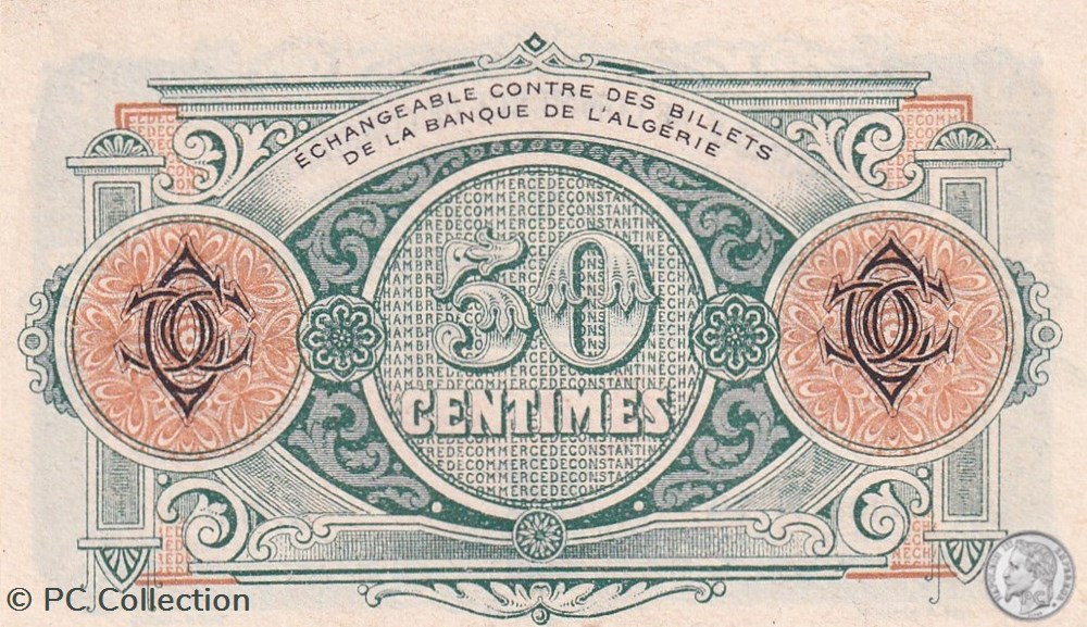 140-12- 1/12/1917 Constantine 50 Centimes Cdc Séries N14 billets afrique algerie 140 12 1 12 1917 constantine 50 centimes cdc series n14