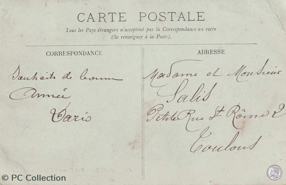 cartes postales afrique algerie alger rue dumont urville 1906