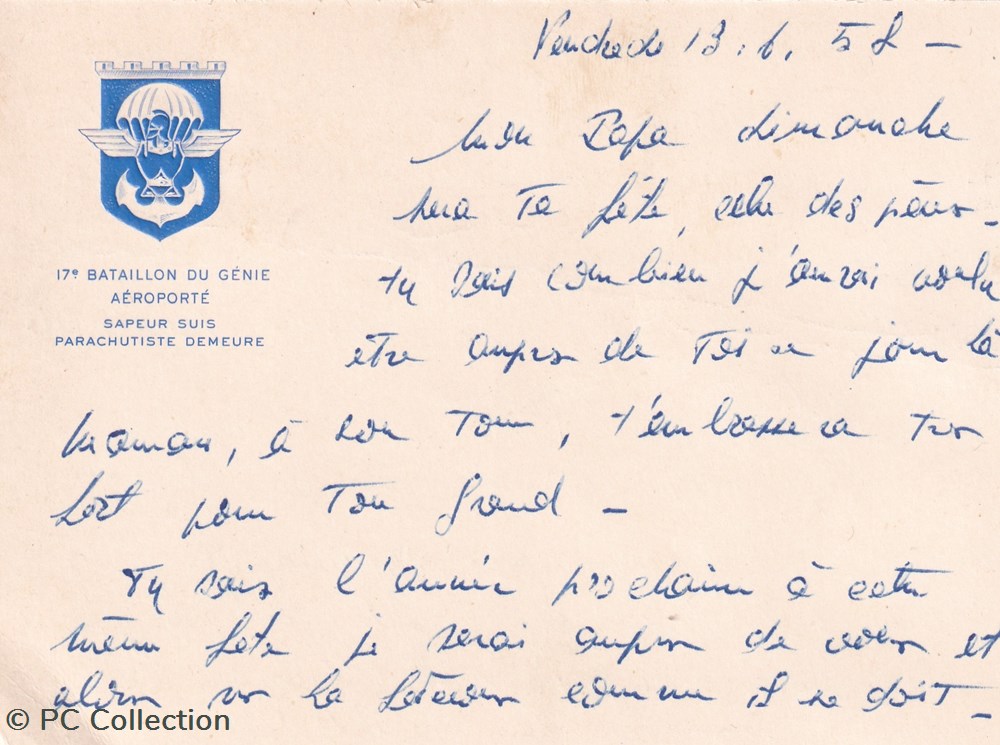 13-6-1958 Archives Para Pauselli 2 documents anciens 13 6 1958 archives para pauselli