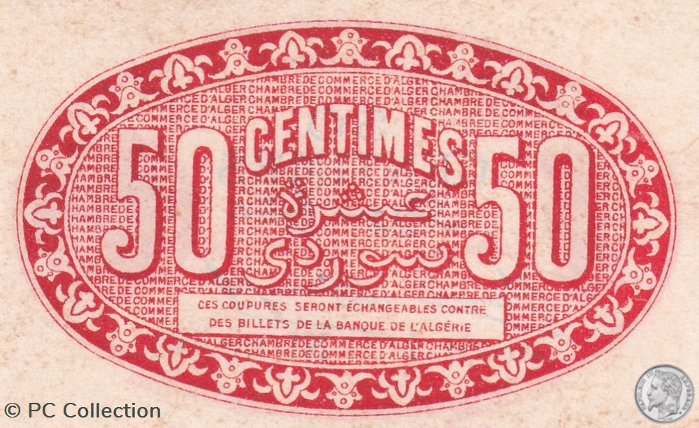 137-19-22/6/1921 Alger 1 Franc Cdc.(2) billets afrique algerie 137 19 22 6 1921 alger 1 franc cdc 2