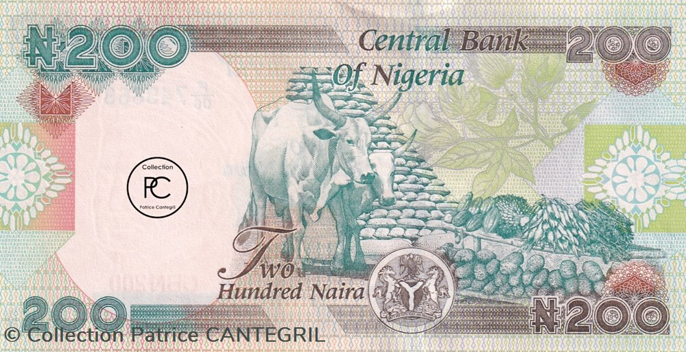 2017 Pick29q 200 ₦ - Naira nigérien Unc billets afrique nigeria 2017 pick29q 200 naira nigerien unc