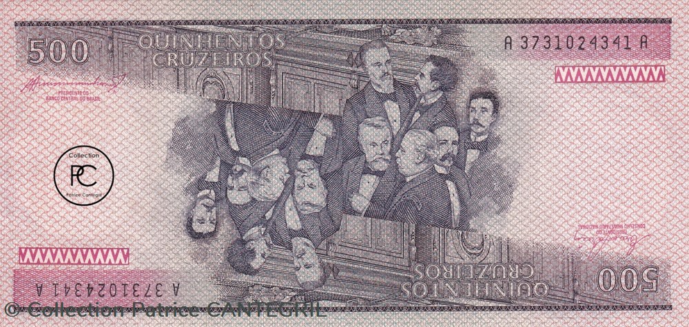 1985 Pick200b 500 Cruzeiro brésilien Unc billets amerique du sud 1985 pick200b 500 cruzeiro bresilien unc