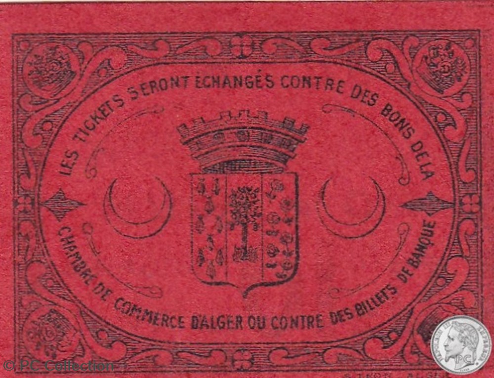 BLIDA 5 - 0,10 franc 1916 billets afrique algerie blida 5 0 10 franc 1916