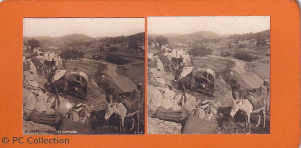 6-Algérie Indigènes Nomades documents anciens chromos images 6 algerie indigenes nomades