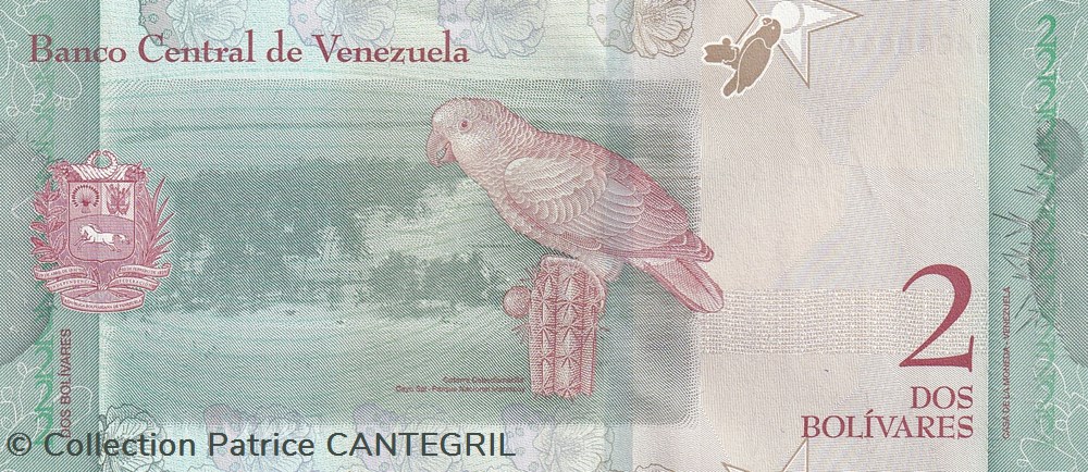 2 Bolívares Banco Central de Venezuela 15.01.2018 Unc Pick 101 billets amerique du sud 2 bolivares banco central de venezuela 15 01 2018 unc pick 101