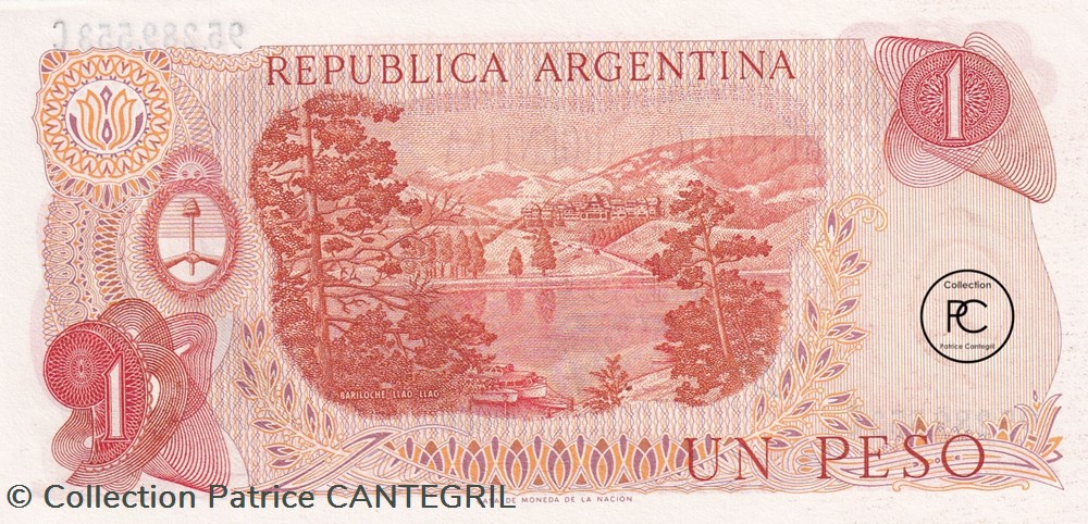 1972 Pick287a.4 1 $L - Peso ley argentin Unc billets amerique du sud argentine 1972 pick287a 4 1 l peso ley argentin unc