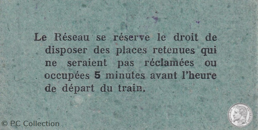 documents anciens titres transport chemins de fer algeriens t g p b alger oran