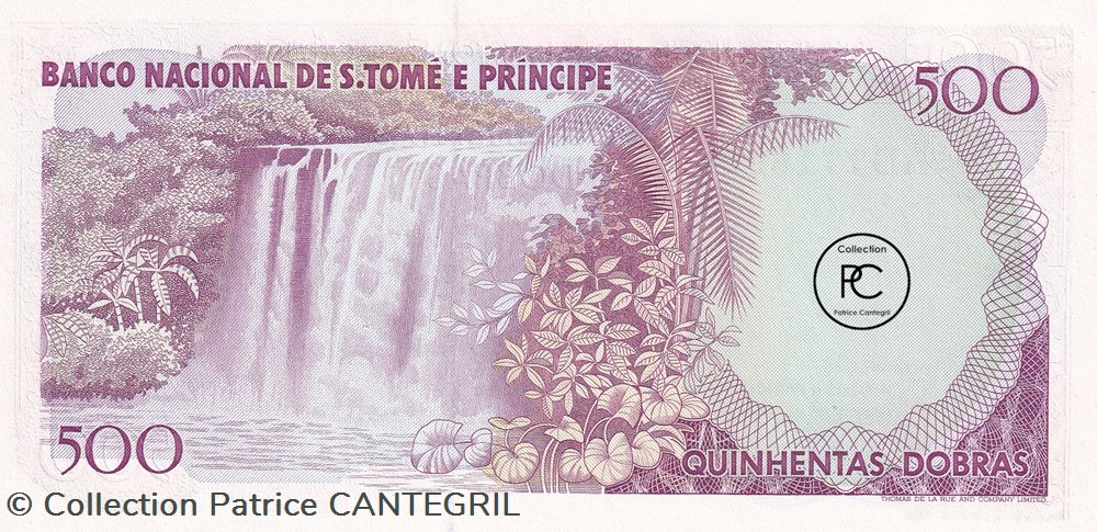 1989 Pick61 500 Db - Dobra santoméen Unc billets afrique sao et principe 1989 pick61 500 db dobra santomeen unc
