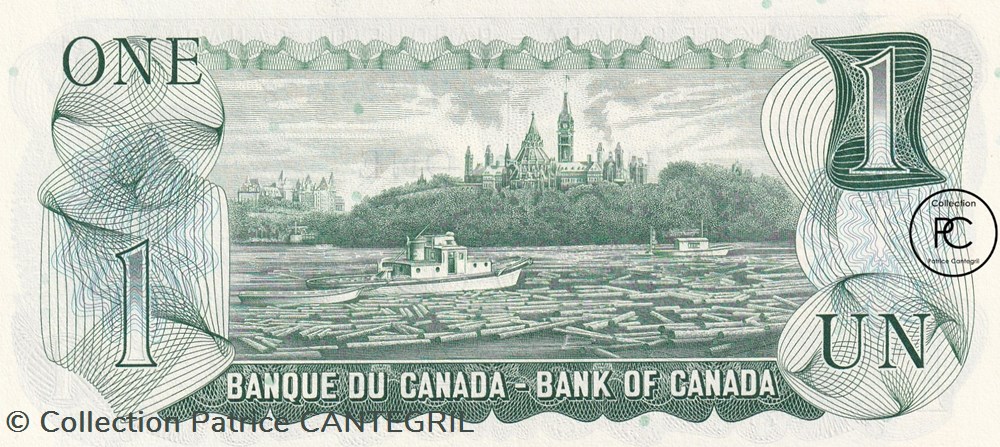 1973 Pick85a.1 1 $ - Dollar canadien Unc billets amerique du nord canada 1973 pick85a 1 1 dollar canadien unc