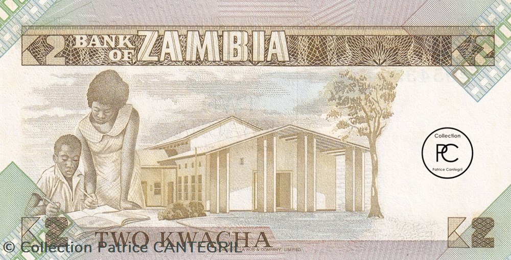1986 Pick24c.1 2 ZK - Kwacha zambien Unc billets afrique 1986 pick24c 1 2 zk kwacha zambien unc