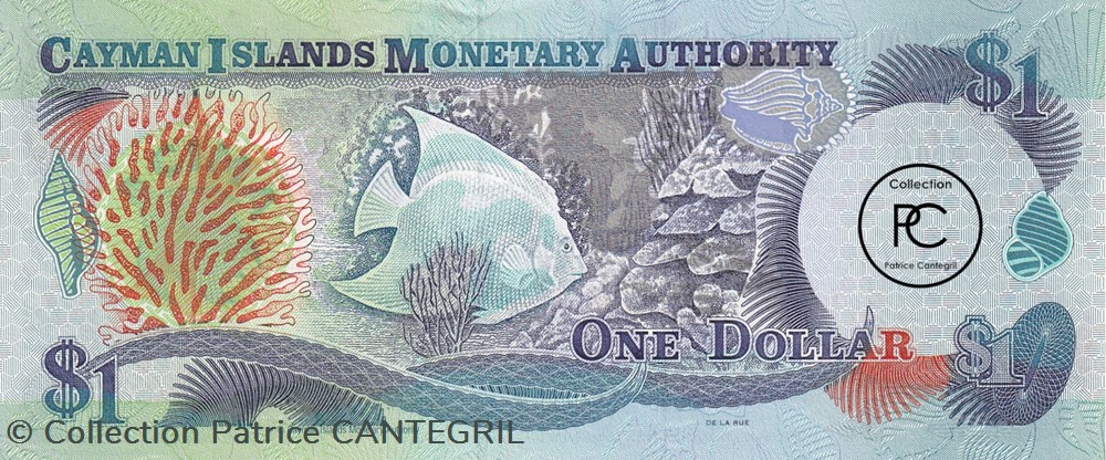2003 Pick30a Q1 1 $ - Dollar des Îles Caïmans Unc billets amerique centrale et caraibes 2003 pick30a q1 1 dollar des iles caimans unc