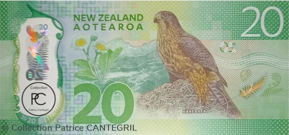 2016 Pick193a 20 $ - Dollar néo-zèlandais Unc billets oceanie nouvelle zelande 2016 pick193a 20 dollar neo zelandais unc