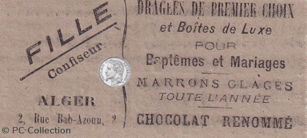 Ticket billet tramway d'Alger "Société des Tramways d'Algérie documents anciens titres transport ticket billet tramway alger societe des tramways algerie