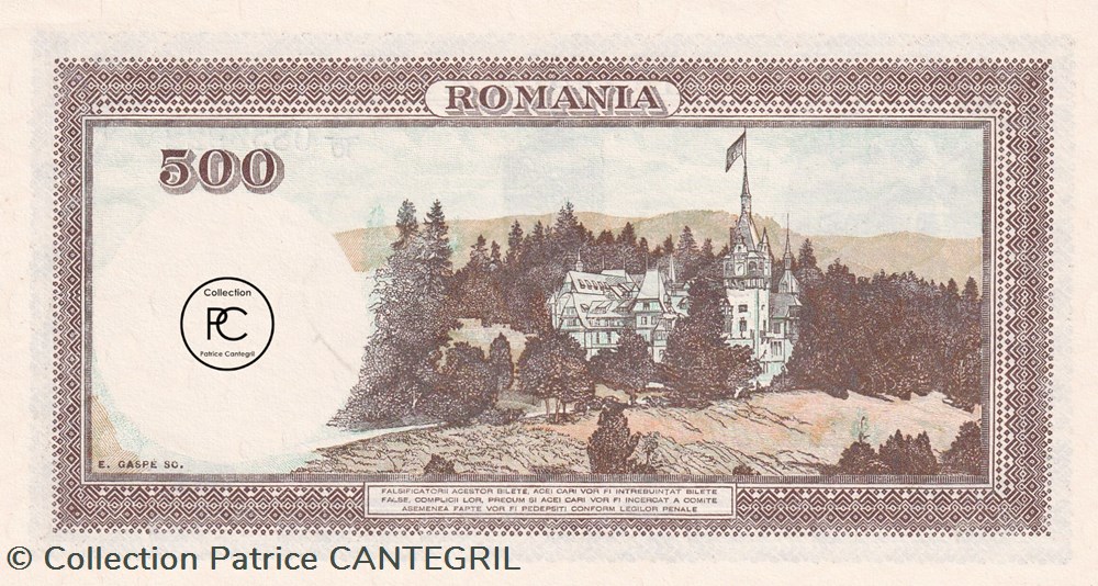 1942 Pick 51a 500 Lei Banca Naţională a României 20.04.1942 Unc billets europe roumanie 1942 pick 51a 500 lei banca nationala a romaniei 20 04 1942 unc