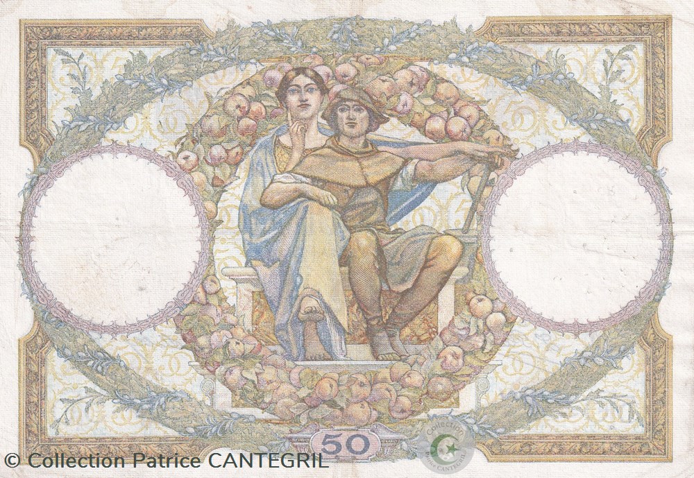 50 Francs LOM TYPE 1927 Modifié 4-9-1930 TTB billets europe france 50 francs lom type 1927 modifie 4 9 1930 ttb