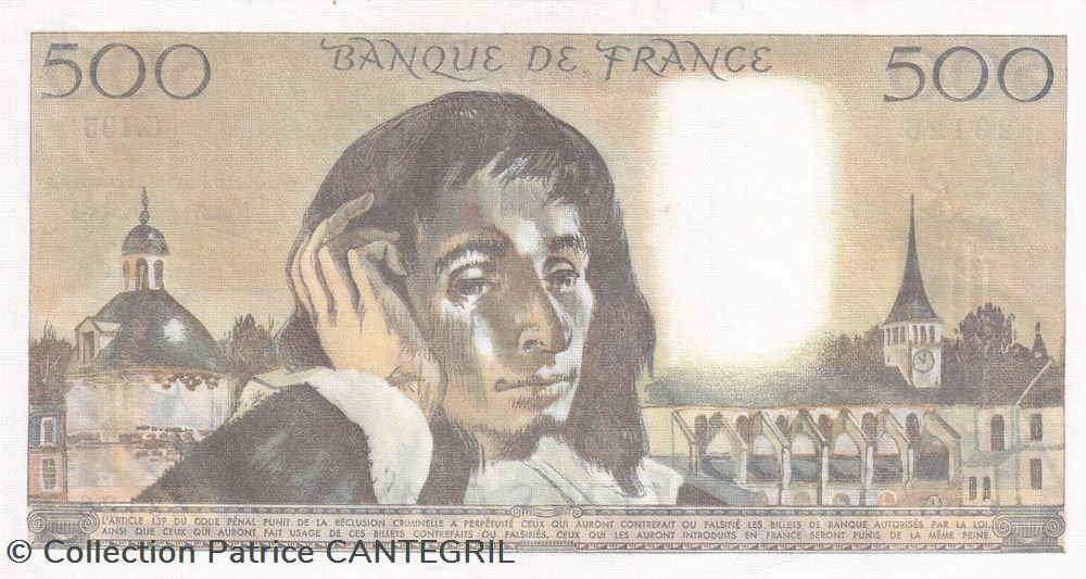 500 Francs Pascal 5.1.1984 C.195 SPL billets europe france 500 francs pascal 5 1 1984 c 195 spl