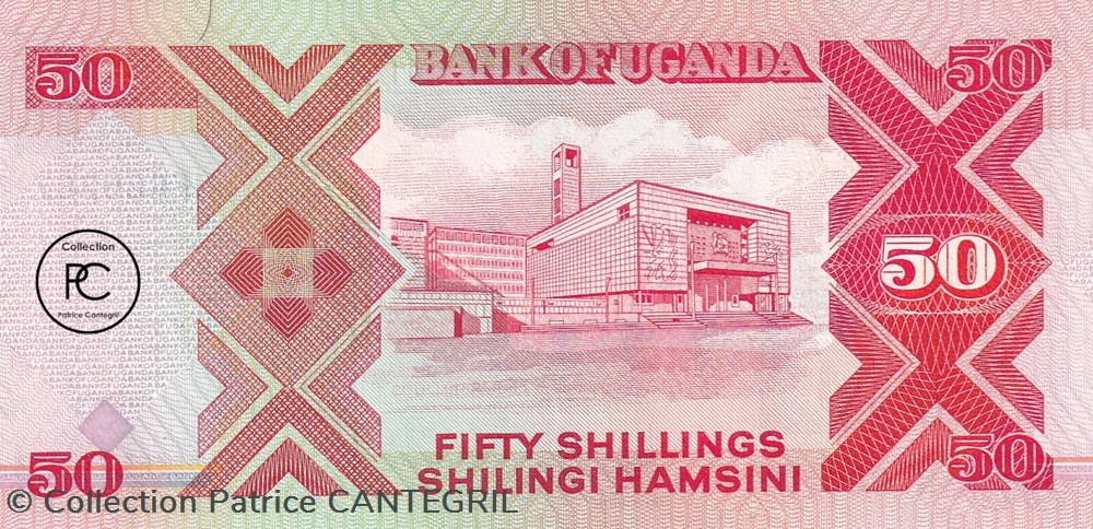 1996 Pick30c.2 50 Sh - Shilling ougandais Unc billets afrique 1996 pick30c 2 50 sh shilling ougandais unc