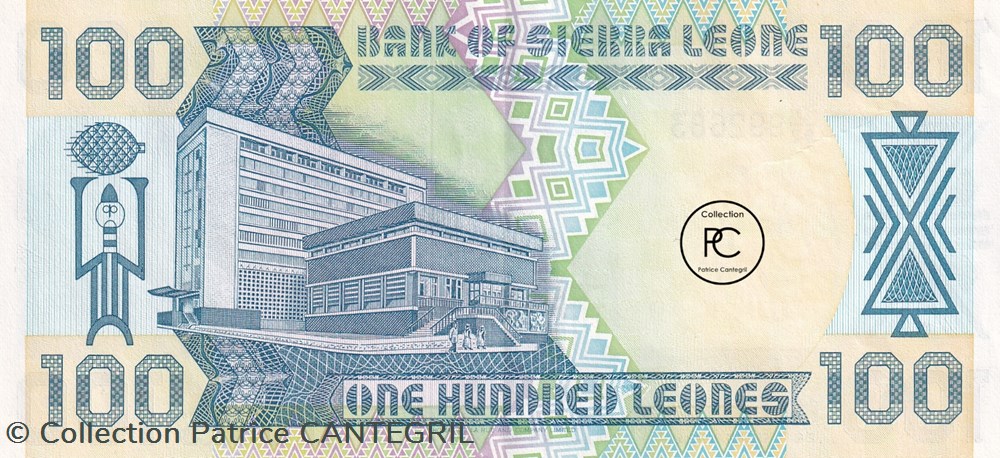 1990 Pick18c 100 Le - Leone sierra-léonais Unc billets afrique 1990 pick18c 100 le leone sierra leonais unc