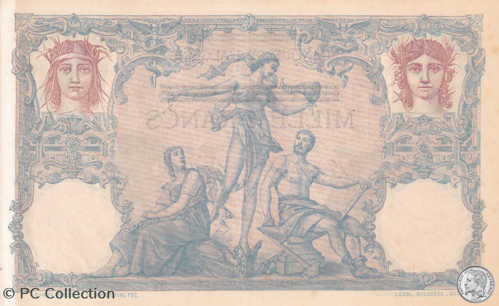 1942 Pick31 1 000 F - Franc tunisien 697 Aunc billets afrique algerie 1942 pick31 1 000 f franc tunisien 697 aunc