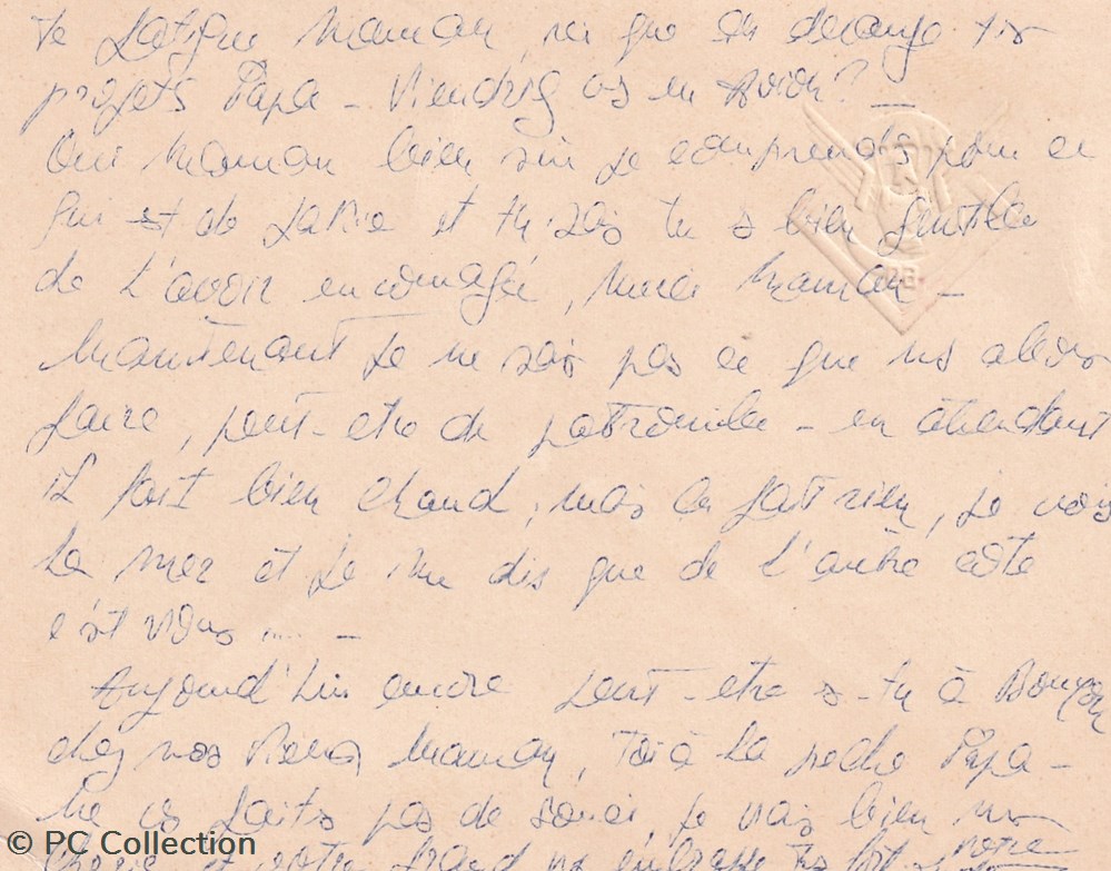 20/21-7-1958 Archives Para Pauselli 3 documents anciens 20 21 7 1958 archives para pauselli