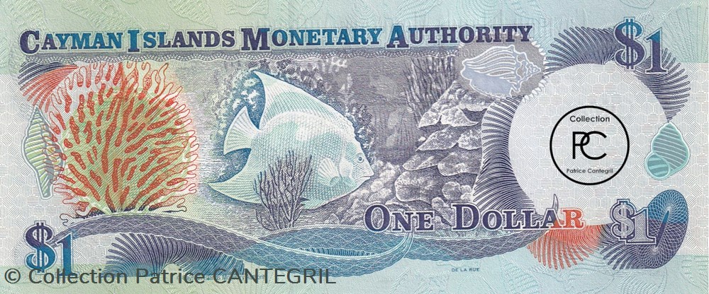1998 Pick21a C1 1 $ - Dollar des Îles Caïmans Unc billets amerique centrale et caraibes 1998 pick21a c1 1 dollar des iles caimans unc
