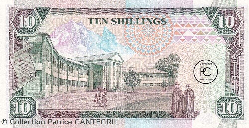 1992 Pick24d 10 Sh - Shilling kényen Unc billets afrique kenya 1992 pick24d 10 sh shilling kenyen unc