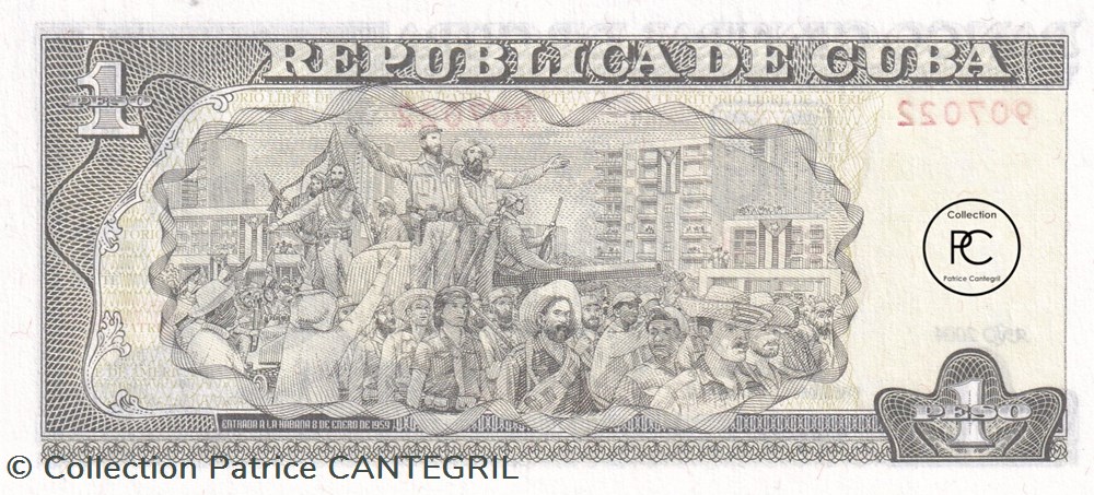 2004 Pick121d 1 $MN - Peso cubain Unc billets amerique centrale et caraibes 2004 pick121d 1 mn peso cubain unc