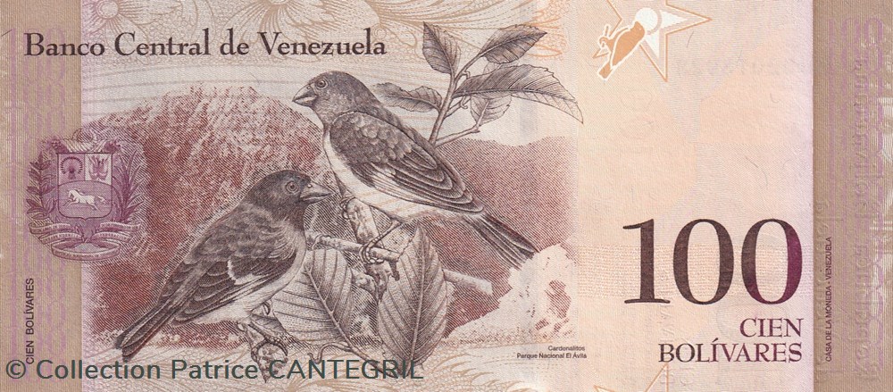 100 Bolívares Banco Central de Venezuela 29.10.2013 Unc Pick 93g billets amerique du sud 100 bolivares banco central de venezuela 29 10 2013 unc pick 93g