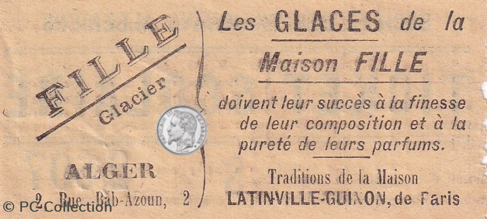 Ticket scolaire billet tramway - Tramways d'Alger "Société des Chemins de Fer sur Routes d'Algérie" documents anciens titres transport ticket scolaire billet tramway tramways alger societe des chemins de fer sur routes algerie