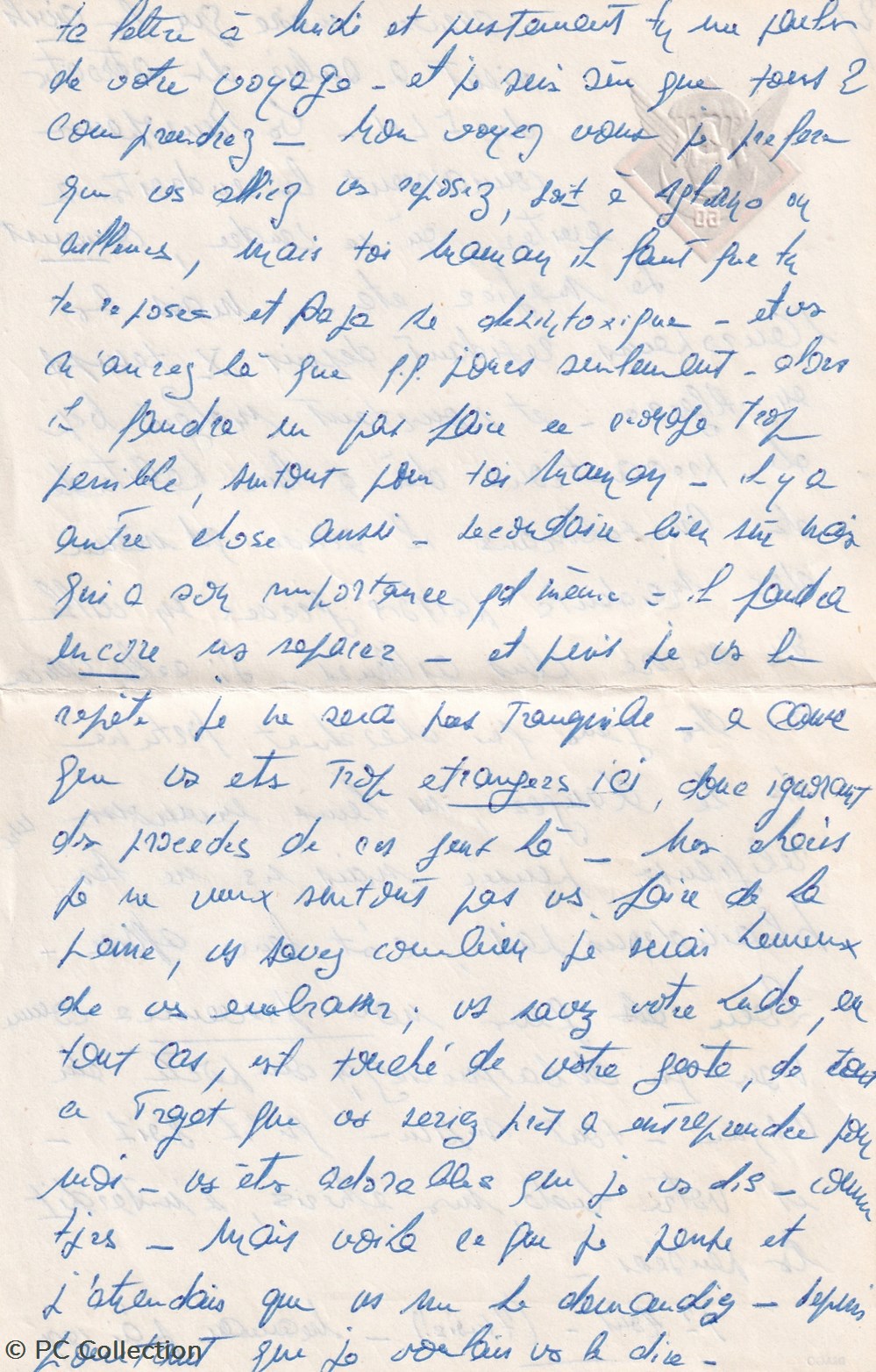 Lettres 31-7-1958 Archives Para Pauselli Partie 1 4 documents anciens lettres 31 7 1958 archives para pauselli partie 1