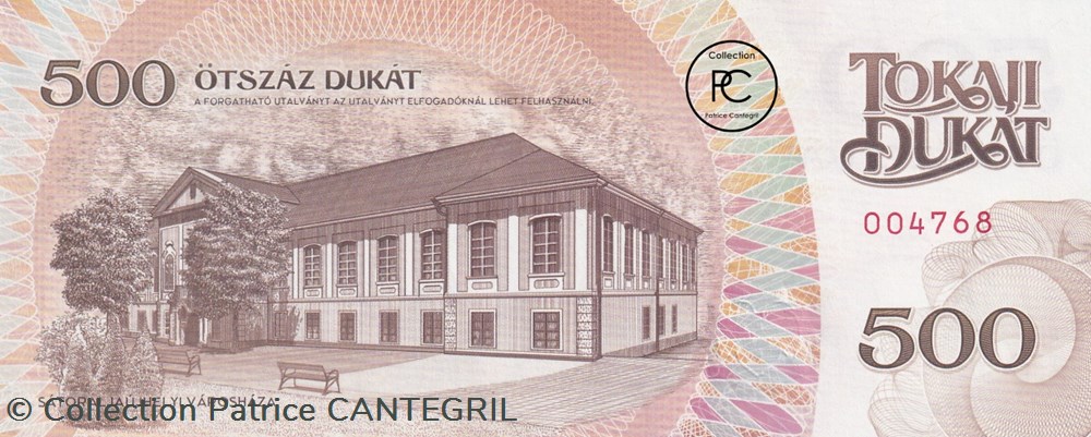 2015 Pick 01a 500 Tokaji Dukat Unc billets europe hongrie 2015 pick 01a 500 tokaji dukat unc